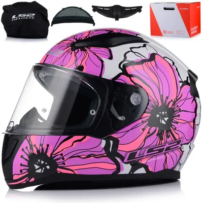 Produktbild von Integralhelm Mopedhelm | LS2 FF353 RAPID II | Motorrad Helm Vollvisierhelm Mopedhelm ECE 22.06 | Damen Motorradhelm Full-Face Helme | XS (53-54cm)