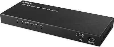 Produktbild von Lindy 4 Port HDMI 8K60 Splitter mit Audio
