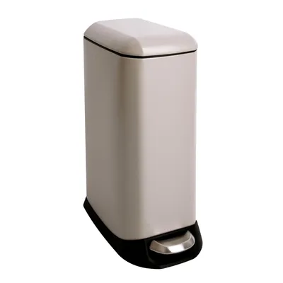 Produktbild von SVITA TS12 Mülleimer Treteimer Abfalleimer 12l inkl. Inneneimer Pedal Taupe