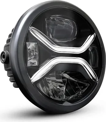 Obrázek produktu pro LED světlomety Koso Xenith – univerzální přední světlomety pro motocykly s homologací / certifikací DOT