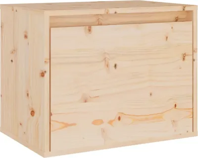 Zdjęcie produktu dla Szafka ścienna, 45x30x35 cm, lite drewno sosnowe
