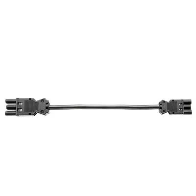 Immagine prodotto di Bachmann - Spannungsversorgungs-Verlängerungskabel - GST18i3 (W) zu GST15i3 (M) - 3 m - Schwarz