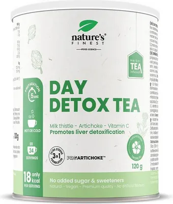 Nature's Finest Day Detox Tea, instant tee, mariendistel, artischocke, entgiftung, #WeAreNature