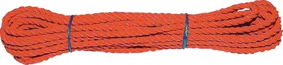 Productafbeelding van Veelzijdig touw, lengte 10 meter, 10 mm, oranje
