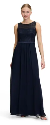 Produktbild von Vera Mont Damen Abendkleid mit Spitze 34, Night Sky