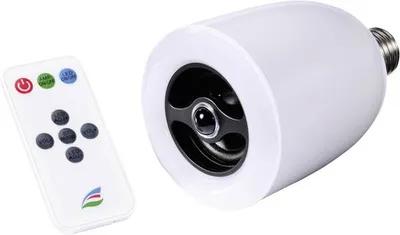 Productafbeelding van Ultron 130598 Aktivbox ultron boomer light weiss bluetooth m. LED LampeE27