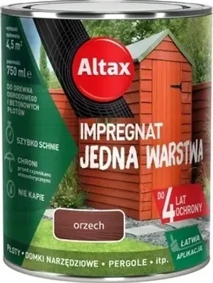 Obrázek produktu pro Jedna vrstva hydroizolace na dřevo a beton ořech 0,75 l