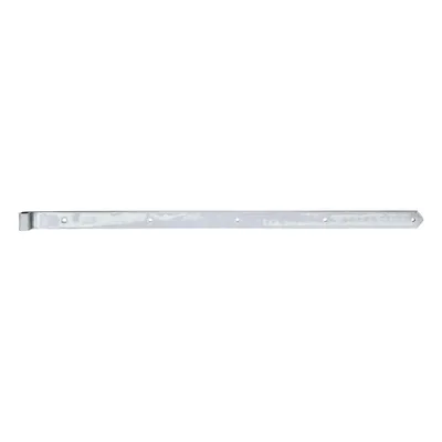 Zdjęcie produktu dla Alberts 314354 Zawias żaluzjowy, prosty, zaokrąglony, ocynkowany, pasywowany grubowarstwowo, rolka Ø16 mm, rozmiar 1000 x 45 mm