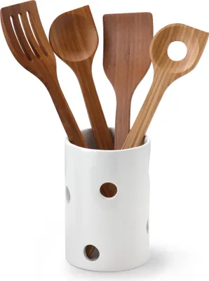 Immagine prodotto di CONTINENTA Utensilienbehälter, Keramik Ø10x15 cm 3923 4017167392301 Vorteilset – 4 Stück – inkl. 4 Edelstahl-Trinkhalme