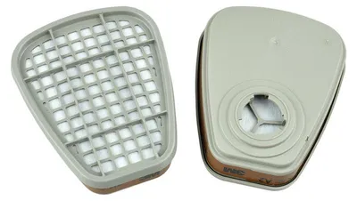 Produktbild von 3M Gasfilter A2 6055 EN143 für Art. Nr. 4000370680 / -690 - 6055