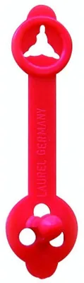 Produktbild von Briefknopf Beta 30mm VE=500 Stück rot