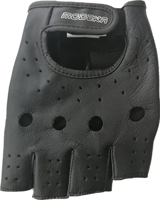 Produktbild von Modeka (2009-2022B) Fingerlose Handschuhe Highway Schwarz Grösse M