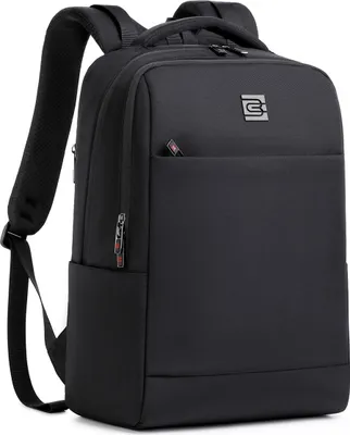 Produktbild von MODFU Rucksäcke, Quadratische Laptoptasche, Business & Reisen, Wasserdicht, Rucksack & Umhängetasche, Studententasche, Laptoprucksack, Arbeit, Schule, Geschäftsreise, Alltag, Schwarz
