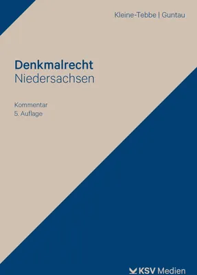 Produktbild von Denkmalrecht Niedersachsen