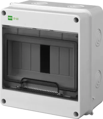 Productafbeelding van EP-LUX PLUS, inbouwverdeelkas met 7 modules, IP55, met TH-35 montageprofiel en klemrail