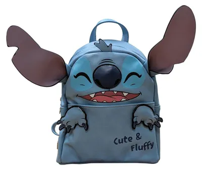 Produktbild von Lilo & Stitch - Mini-Rucksack, "Stitch" GT15310 (Einheitsgröße) (Blau)