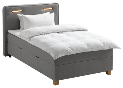 Produktbild von home24 Boxbett mit Stauraum - inkl. Beleuchtung
