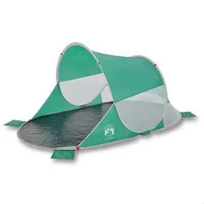 Immagine prodotto di Tenda da Spiaggia 2 Persone Pop-Up Verde Mare Impermeabile