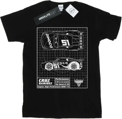 Produktbild von Disney - "Cars" T-Shirt für Damen BI16091 (L) (Schwarz)