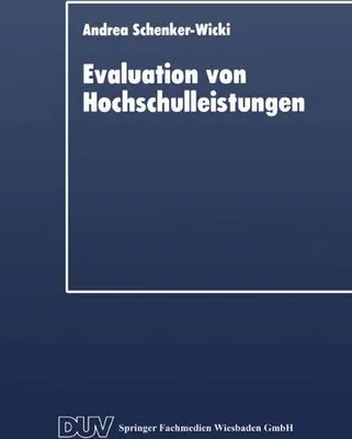 Produktbild von Evaluation von Hochschulleistungen