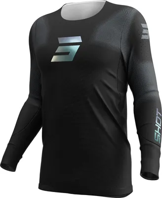 Produktbild von Shot Aerolite Space Motocross Jersey, schwarz, L