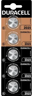 Produktbild von Duracell Batterie Procell - CR2025 Intense Lithium 5er Blis