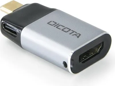 Immagine prodotto di Dicota USB-C to HDMI Mini Adapter with PD (4k/100W) silver