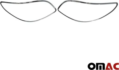 Immagine prodotto di Fanale posteriore modanatura per Peugeot 206 1998-2009 cromo ABS argento 2pcs