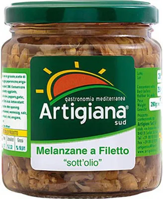 Produktbild von Italienische Artischocken mariniert mit Petersilie 280g - La Torrente