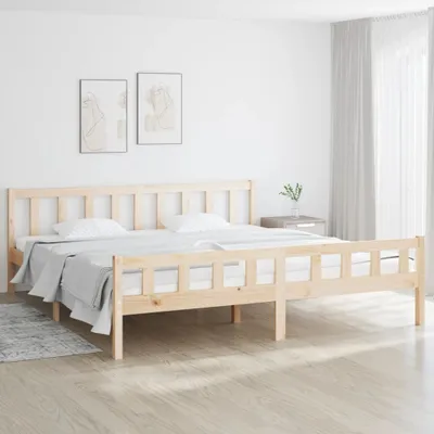 Productafbeelding van Maison Exclusive - Massief houten bed zonder matras, 160x200 cm