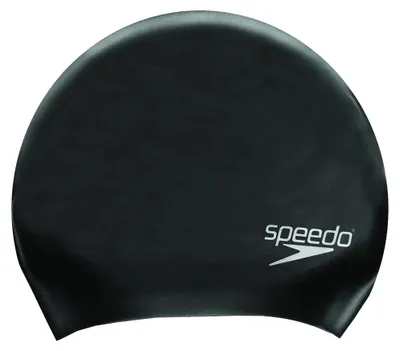 Produktbild von Speedo - "Long Hair" Schwimmkappe für Herren/Damen Unisex IG3747 (Einheitsgröße) (Schwarz), KI-generiertes Bild