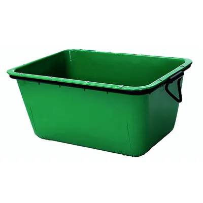 Produktbild von Mörtelmulde 200 l, 'Profi', grün, kranbar, Nennlast 500 kg
