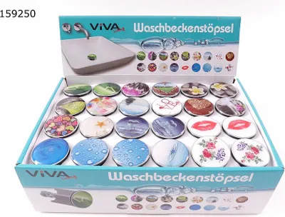 Produktbild von Waschbeckenstöpsel versch. Designs