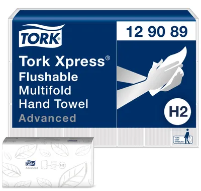 Produktbild von Tork Xpress weiche Multifold Papierhandtücher 129089 H2 21 x 200 Tücher