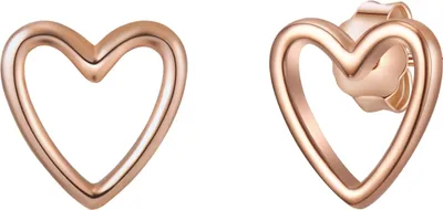 Produktbild von Glanzstücke München Ohrstecker Herz Sterling Silber 50080153