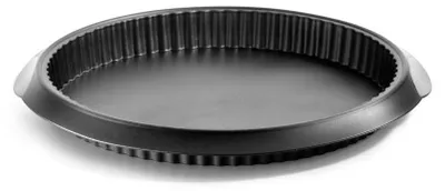 Produktbild von Lékué 880261, Quiche-Pfanne, Rund, -60 °C, 220 °C, Schwarz, Silikon