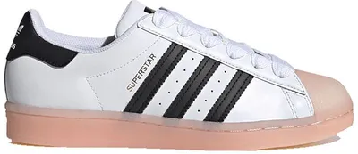 Produktbild von adidas Superstar White Black Haze Coral (Women's) - EU 36