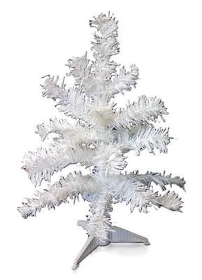 Image de Arbre de Noël artificiel blanc 60cm Décoration de Noël Sapin de Noël