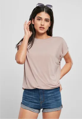 Image de Urban Classics Ladies - Modal Extended Top rosa - S