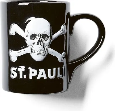 Produktbild von St. Pauli - Totenkopf 3D, Kaffeebecher