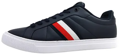 Produktbild von Tommy Hilfiger Icon Court Herrenschuhe Schnürschuhe Blau Freizeit