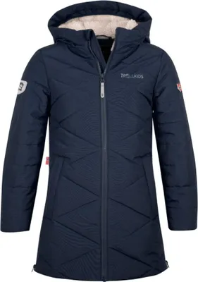 Produktbild von Trollkids Mädchen Wasserdichte Jacke Marine 460-100 Grösse 176