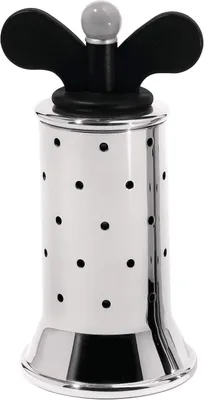 Produktbild von Alessi 9098 PFEFFERMÜHLE Größe: Ø 6,3 cm, H 13,20 cm, Farbe: schwarz