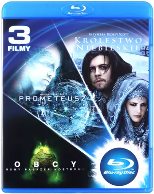 Produktbild von Alien / Prometheus / Kingdom of Heaven (nur Originalversion) [3xBLU-RAY]