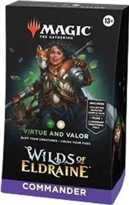 Produktbild von Magic: The Gathering Commander: Wilds of Eldraine: Virtue and Valor Command