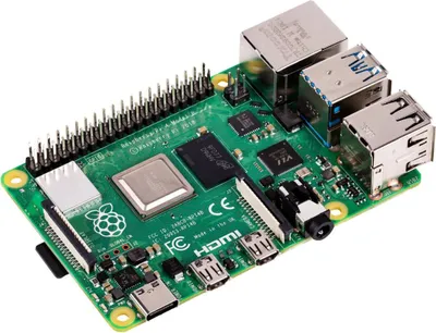 Productafbeelding van Raspberry Pi 4B: CPU 1,5 GHz / 8 GB RAM / USB 3.0 / MHDMI / Bluetooth / Wi-Fi
