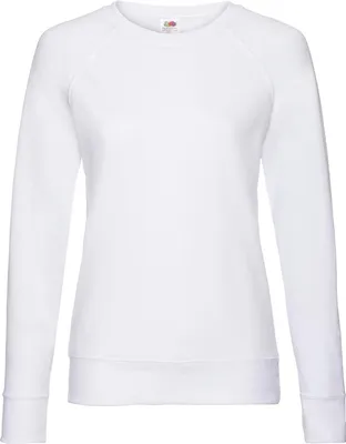 Produktbild von LADIES LIGHTWEIGHT RAGLAN SWEAT  | Leichtes Damen Sweatshirt Raglan Fit – Femininer Schnitt mit Seitennähten, Baumwolle/Polyester Mix