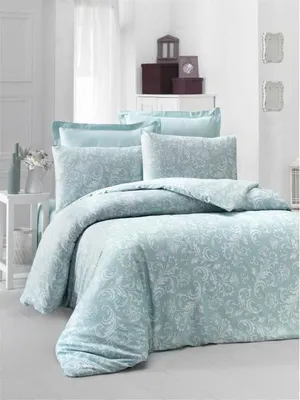 Image de Parure de lit - 1 housse de couette 220 x 240 cm + 2 taies d'oreiller 60 x 60 cm - Satiné 100% coton - Blanc