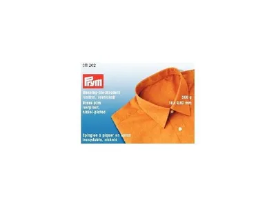 Produktbild von Prym Stecknadeln MS 0,60 x 18 mm silberfarbig