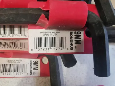 Obrázek produktu pro Bondhus 15774, klíč šestihranný s kulovou hlavou, 9 mm